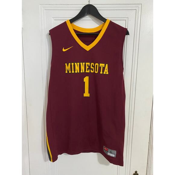 Minnesota Gophers Nike Basketball Jersey Size Large - Picture 1 of 9